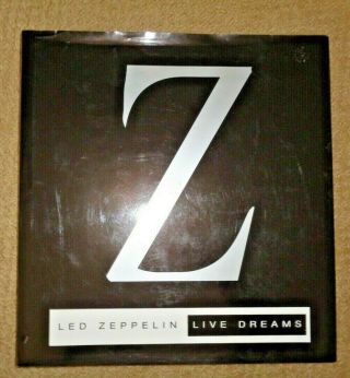 Led Zeppelin: Live Dreams By Laurance Ratner Book Concert Music Album Guitars