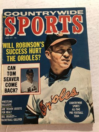 1971 Countrywide Sports Baltimore Orioles Brooks Robinson York Mets Seaver