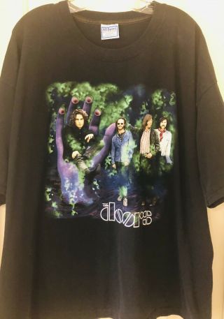 Vintage The Doors Jim Morrison Rare American Psychedelic Rock Band Tee,  Size Xxl