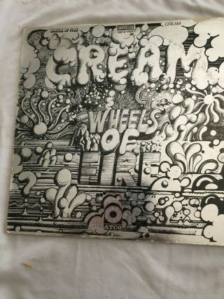 Cream - Wheels Of Fire [atco Sd 2 - 700] Vintage Lp Vinyl Record Album