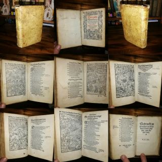 1559 Vergilij Maronis Dreyzehen Bücher Von Dem Tewren Helden Enea - Komplett