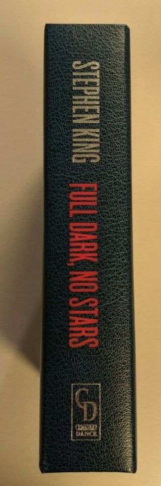 Stephen King FULL DARK NO STARS Signed Limited Edition Cemetery Dance 499 of 750 3