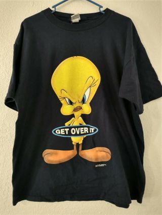 Looney Tunes Tweety Bird Vintage T - Shirt 1997 Xl