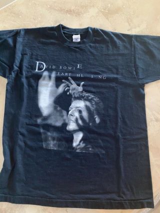 David Bowie Earthling Shirt 1997 Tour Xl