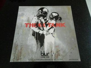 Blur Banksy Think Tank Promo Poster Print Flat Banksy Graffiti Artwork