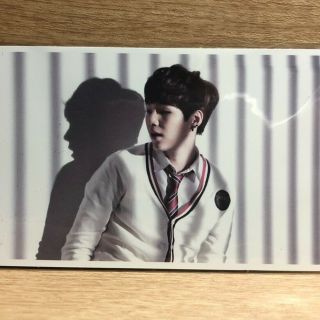 Bts Skool Luv Affair Special Edition Suga Yoongi Photo Card Only Re - Released Ver