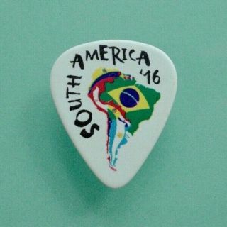 Aerosmith - Mega Rare Joe Perry Guitar Pick From Cancelled South America 2016