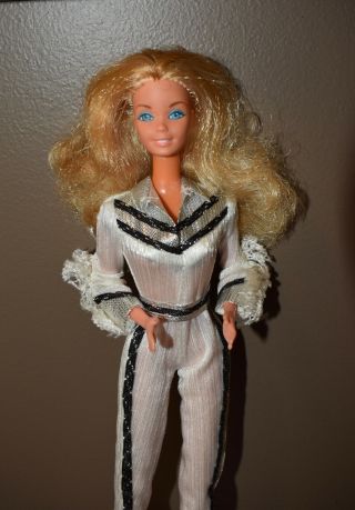 Vintage Barbie - Superstar Era 1977 Fashion Photo Barbie In Western Outfit/boots