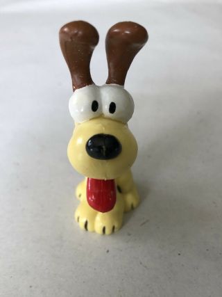 Vintage Garfield Odie Dog Pvc Figure 2.  5 " 1978 1983 United Feature Syndicate