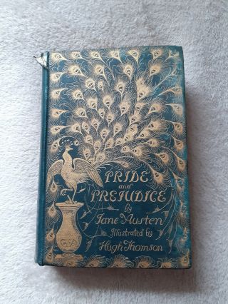 Pride And Prejudice Jane Austen 1895 1st Reprint Peacock Edition Hugh Thomson