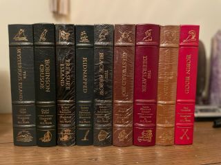 N C Wyeth: Adventure Classics,  Easton Press,  Seven Volumes (4)