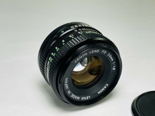 Vintage Canon Ae - 1 Fd 50mm 1:1.  8 Slr Camera Lens Parts Repair Stuck Shutter