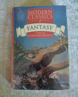 Modern Classics Of Fantasy By Gardner Dozois Vintage Hcdj Anthology