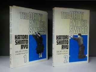 The Deity And The Sword Katori Shinto Ryu Risuke Otake 1978 2 Books Id876