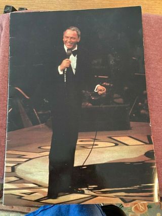Frank Sinatra And Buddy Rich @ Madison Square Garden Large 28 Pages Program