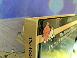 RARE The Making of TINTIN in the world of the Inca 1985 Illus 1st edition bOOK 6