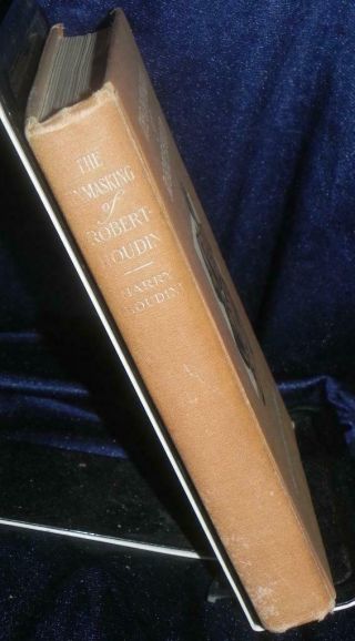 The Unmasking of Robert - Houdin - 1st ed - Harry Houdini 1908 2