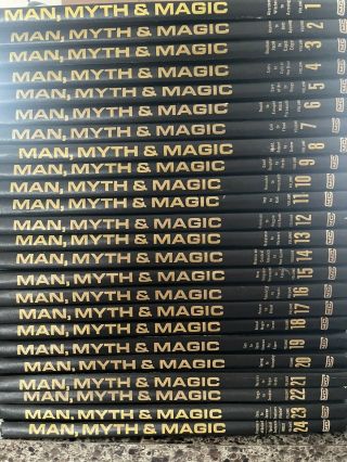 Man,  Myth,  & Magic - Complete 24 Volume Set - Encyclopedia Of Supernatural 1970