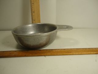 Wilton 8 Oz Measuring Cup All Gone Vintage 1973 Baby Bowl Nut Dish Pewter