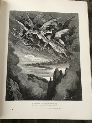 John Milton - Paradise Lost Illustrated Gustave Doré Religion Poetry 50 Plates