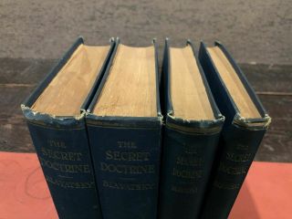 THE SECRET DOCTRINE by H.  P.  BLAVATSKY VOL 1 - 3,  Index 1921 Reprint 3