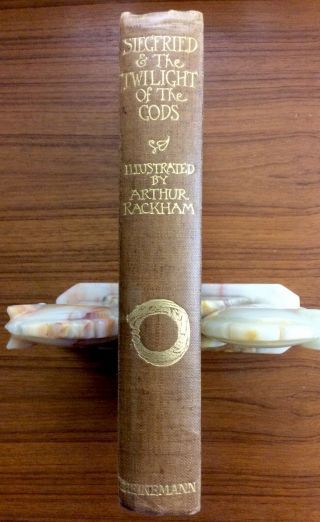 1911 SIEGFRIED & TWILIGHT OF THE GODS Richard Wagner ARTHUR RACKHAM 1st Edition 3