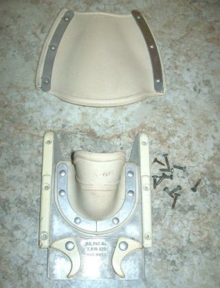 Vintage Complete White Water Ski Binding With Hardware