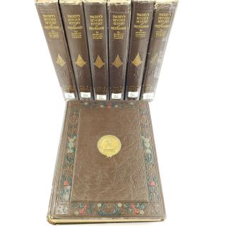 1921 Rare Complete Set Of Mackey’s Revised History Of Freemasonry,  Volumes 1 - 7