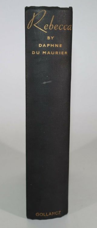 1938 Rebecca by Daphne Du Maurier First Edition Fourth Impression Cloth Boards 2