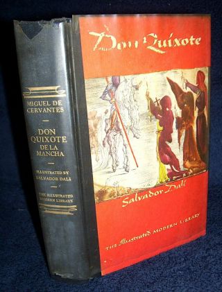 Cervantes/ Salvador Dali Illustrated Don Quixote 10 Lithos 1946 Modern Library