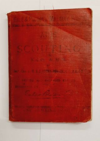 Aids To Scouting For N.  C.  O.  S & Men By Baden Powell 1909 Gale & Polden