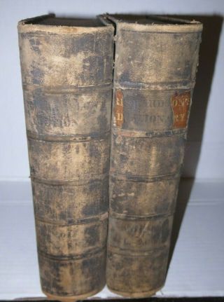 Samuel Richardson A Dictionary Of The English Language 2 Vols 1846 Scarce