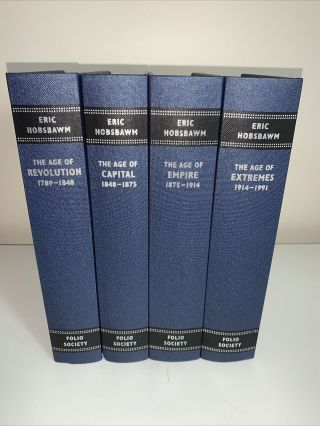 Folio Society The Making Of The Modern World 4 Volume Set Eric Hobsbawm History