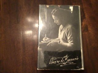 Simone de Beauvoir THE MANDARINS one of 500 copies SIGNED by Beauvoir,  First Ed. 4