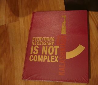 Rare Gift Book Mikhail Kalashnikov " Everything Necessary Is Not Complex "