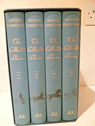 Anton Chekhov,  Collected Stories,  Set Of 6 Stunning Books By The Folio Society
