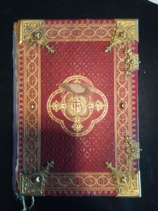 Missale Romanum Ex Decreto Sacrosancti Concilii Tridentini,  1898