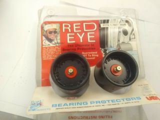 Vtg Boat Buddy Red Eye 1.  781 " Made In Usa Trailer Bearing Protector