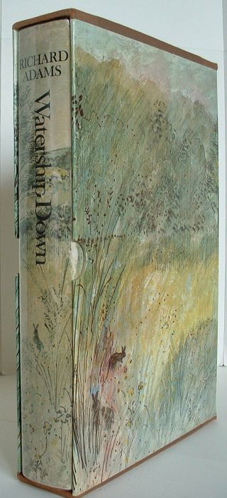 Richard Adams Watership Down - 1st Illustrated Edition Signed By Author & Illust