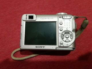 Vintage Sony Cyber - Shot DSC - W1 Digital Camera 3x Optical Zoom 2