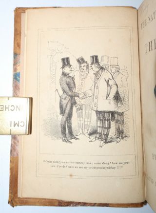 1847 Natural History of the Gent,  Ballet Girl,  Stuck - Up People Albert Smith 3 V 6