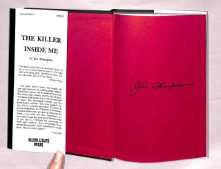 The Killer Inside Me by Jim Thompson (1989 Ltd Edition,  signed by Stephen King) 3