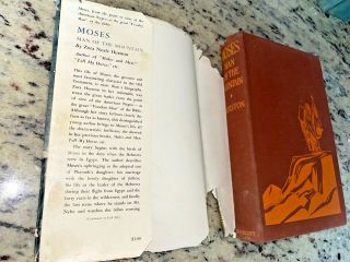 First Edition 1939:Moses Man of the Mountain Zora Neale Hurston,  Scarce 3