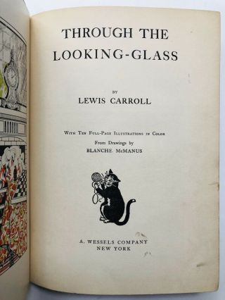 Lewis Carroll,  Blanche McManus / Through the Looking Glass 1899 2