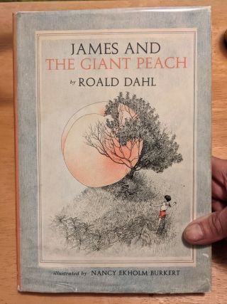 Roald Dahl / James And The Giant Peach / First Edition,  In Dj /1961 Scarce
