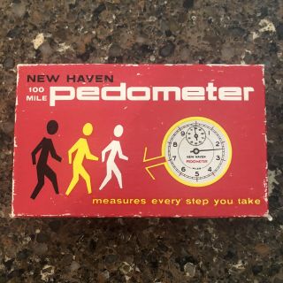 Vintage Haven Pedometer - 100 Mile With Instructions