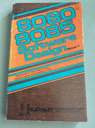 Vintage 8080 - 8085 Software Design Book 1