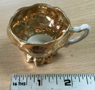 Vintage Child’s Tea Cup Gold Plated
