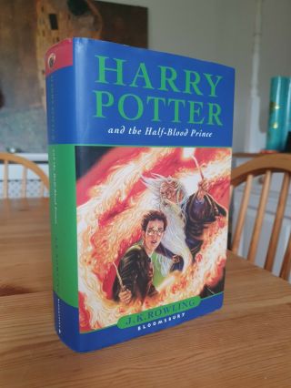 Harry Potter And The Half Blood Prince Signed First Edition J K Rowling