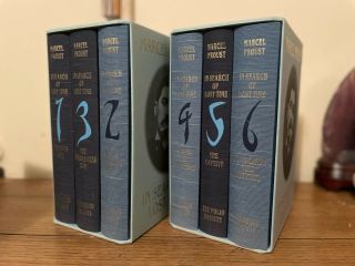 Marcel Proust,  In Search Of Lost Time,  Folio Society,  Six Volume Set